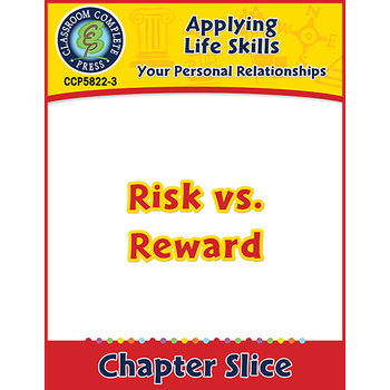 Preview of Your Personal Relationships: Risk vs. Reward Gr. 6-12+