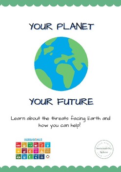 Preview of Your Planet, Your Future (50 page workbook for 5-8 years old)
