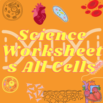 Preview of Science Classroom with Our Engaging All Cells Worksheets!