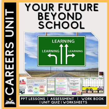 Preview of Your future + Beyond School  - High School Careers Unit
