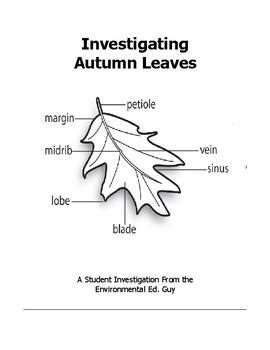 Preview of Your students study the Autumn Leaves