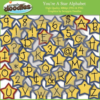 Preview of You're A Star Alphabet