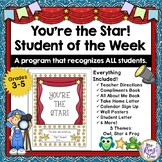 Back to School Student of Week Recognition Program "You're