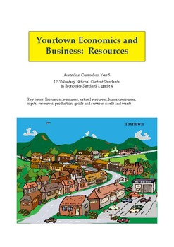Preview of Yourtown Economics and Business - Resources (Year 5)