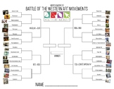 Youth Art Month March Madness Bracket