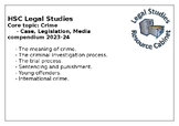Yr.12 Legal Studies: Crime Compendium Resource (2023)