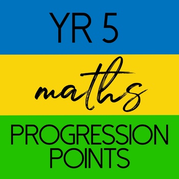 Preview of Yr 5 Maths Progression Points