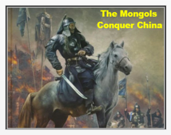 Preview of Yuan China - "Mongols Conquer China" - Article, Power Point, Activities, Assess.