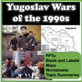 The 1990s wars in Yugoslavia (Balkans) - Bosnia, Croatia, 