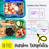 YumBox Lunch Prep & Planning Templates: Daily & Weekly