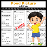 Yummy Math Adventures - Food Picture Addition (Numbers 1-1