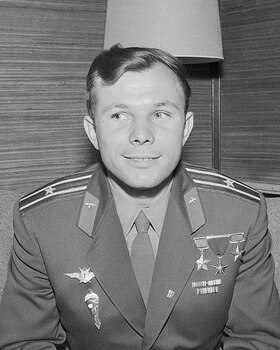Preview of Yuri Gagarin-The First Human in Space Reading Comprehension Worksheet