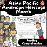 Yuri Kochiyama Reading Comprehension / Asian Pacific Ameri