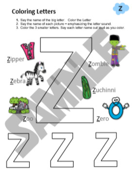 z alphabet letter z abc flight school vocabulary phonics worksheets