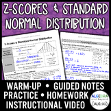 Z-Scores and Standard Normal Distribution Lesson | Warm-Up