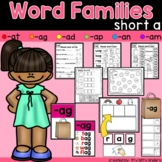 Short A Word Families:  -at, -ag, -ap, -ad, -an, -am