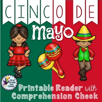 Preview of Cinco de Mayo Activities Differentiated Readers