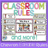 Classroom Decor Classroom Rules with Writing Activities