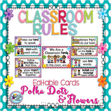 Classroom Decor Classroom Rules Polka Dot Classroom Theme