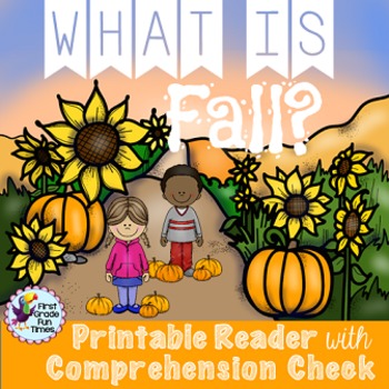 Preview of Fall Activities Differentiated Printable Readers