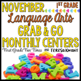 Thanksgiving Literacy Center Activities for November