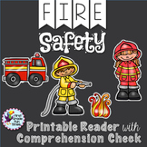 Fire Safety Differentiated Printable Readers