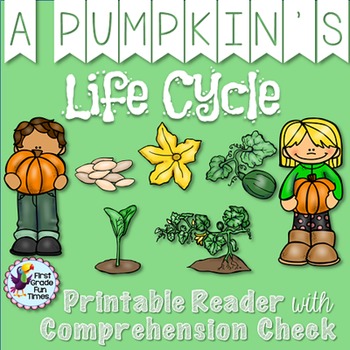 Preview of Halloween Activities - Pumpkin Life Cycle Differentiated Readers