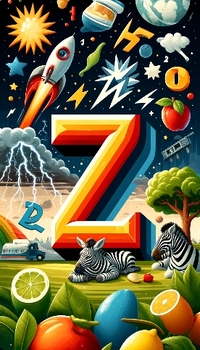 Preview of Z is for Zesty: Letter Z Poster