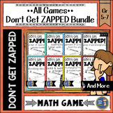 Don't Get ZAPPED Math Game Bundle - All Games