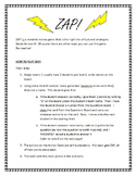 ZAP!  The best review game. Great study guide for math or 