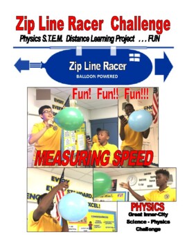 Preview of PHYSICS  ZIP LINE RACER CHALLENGE