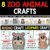 ZOO ANIMALS Printable Craft Projects BUNDLE Set 2