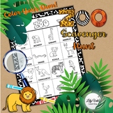 ZOO Color-Your-Own SCAVENGER HUNT