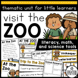 ZOO ANIMALS SCIENCE ACTIVITIES AND LESSON PLANS FOR KINDERGARTEN