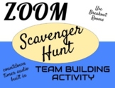 ZOOM Team Building Scavenger Hunt Game~ Breakout Rooms, Ge