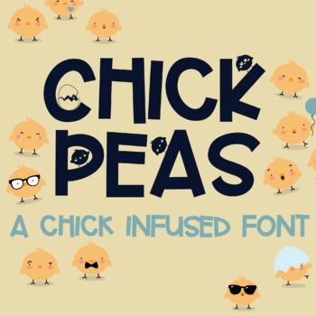 Preview of ZP Chick Peas Font