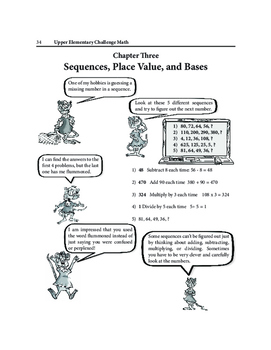 Preview of Zaccaro Math Gifted Enrichment - Sequences and Bases