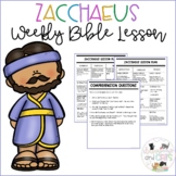 Zacchaeus - Lesson Plan - Bible Story - Weekly Curriculum 