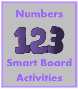 Preview of Zahlen (Numbers in German) 1 to 30 Smartboard Activities