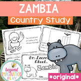 Zambia Country Study with Reading Comprehension