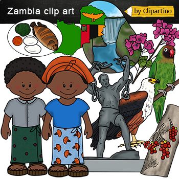 Preview of Zambia clip art