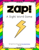 Zap! A Sight Word Game