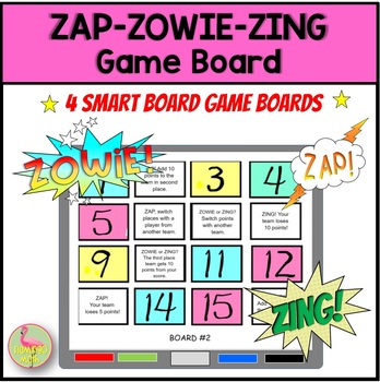 Preview of Zap-Zowie-Zing Game Board Set