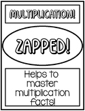 Zapped! Multiplication Facts