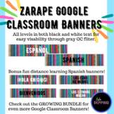 Zarape Google Classroom Banners (Spanish Google Classroom 