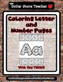 Zebra - Coloring Letter and Number 0 - 10 (37 Pages) *ag