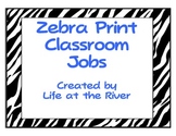 Zebra Print Class Jobs