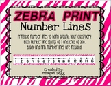 Zebra Print Number Line 1-200