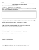 Zebra by Chaim Potok Guided Reading Questions and Text Bas