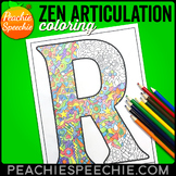 Zen Articulation: Coloring Pages for Speech Therapy